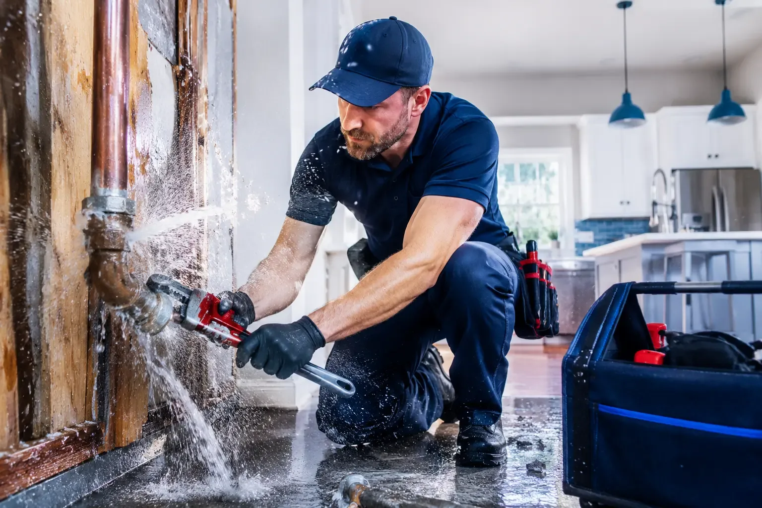 Local emergency pipe repair professionals in Robinsonville, MS